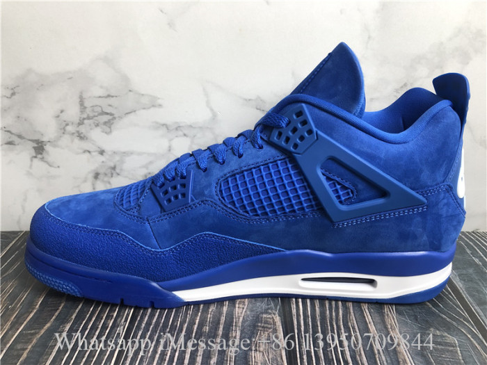 Nigel Sylvester x Air Jordan 4 Blue Bricks
