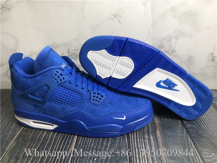 Nigel Sylvester x Air Jordan 4 Blue Bricks
