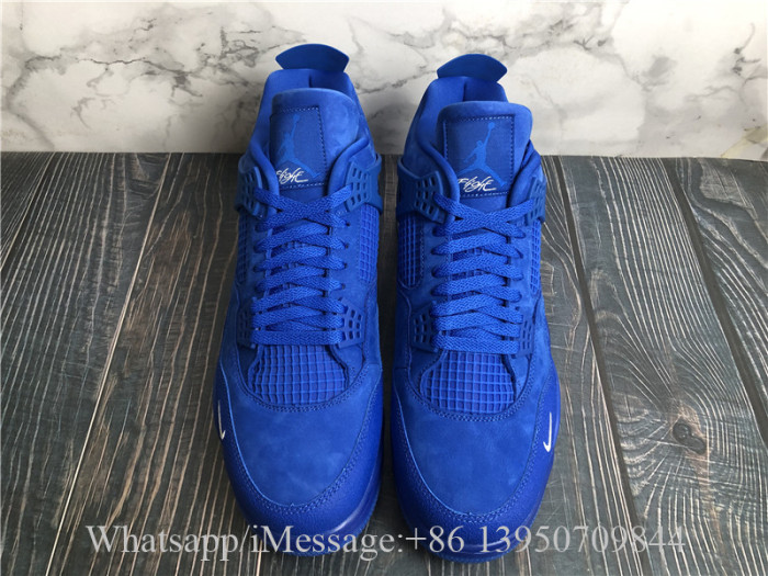 Nigel Sylvester x Air Jordan 4 Blue Bricks
