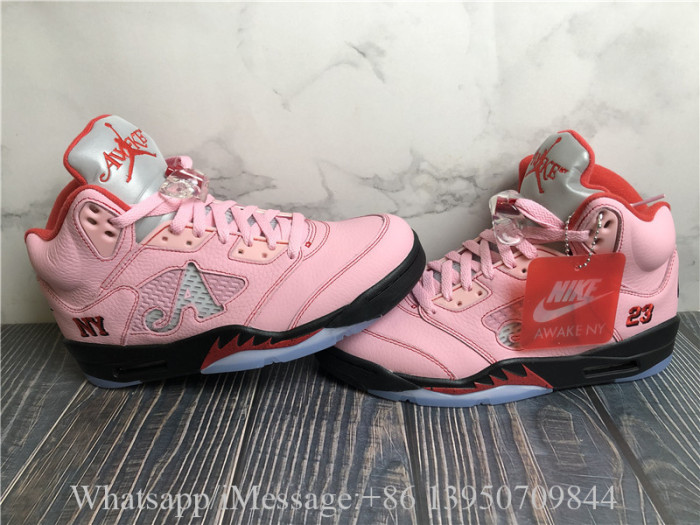 Awake NY x Air Jordan 5 Arctic Pink