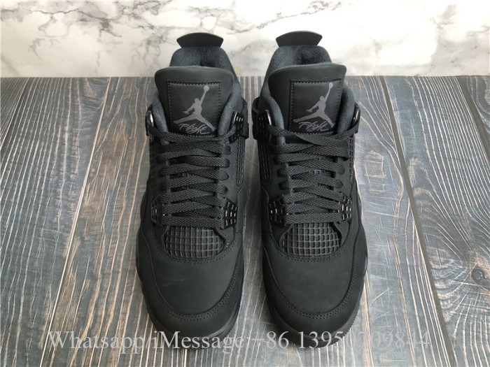 2025 Version Air Jordan 4 Retro Black Cat