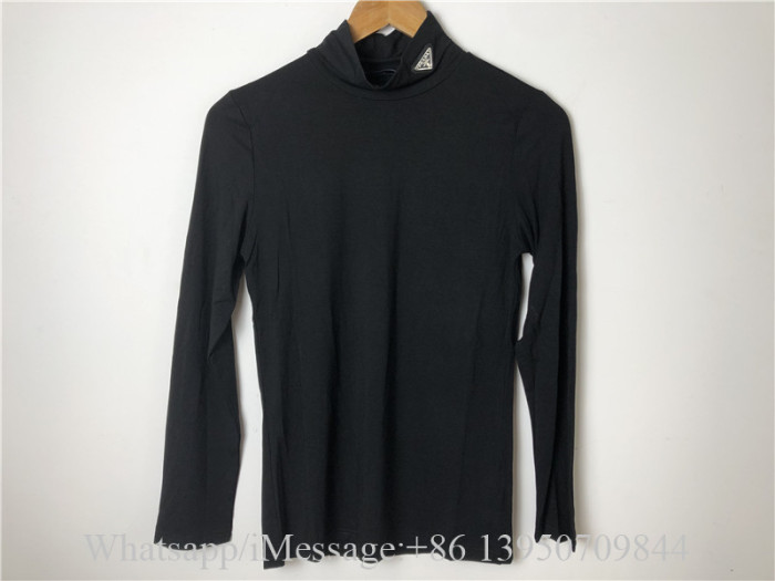 Prada Jersey Turtleneck Top