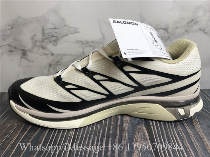 Salomon x Maison Margiela XT-MM6 Vanilla Ice Black Sneaker