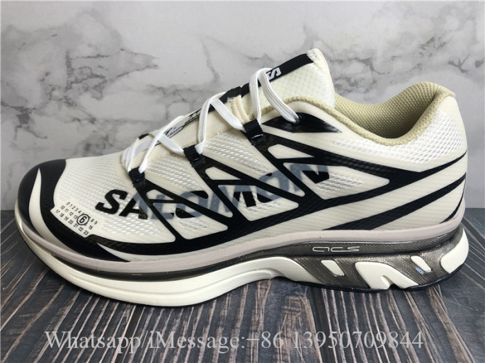 Salomon x Maison Margiela XT-MM6 Vanilla Ice Black Sneaker