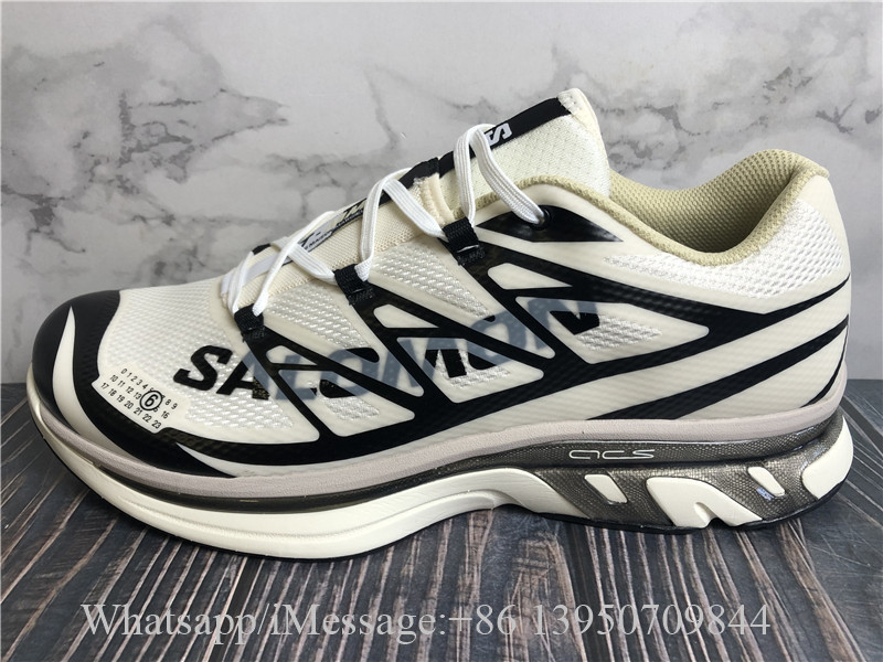Salomon x Maison Margiela XT-MM6 Vanilla Ice Black Sneaker
