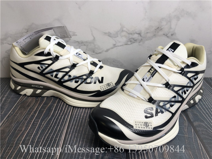 Salomon x Maison Margiela XT-MM6 Vanilla Ice Black Sneaker