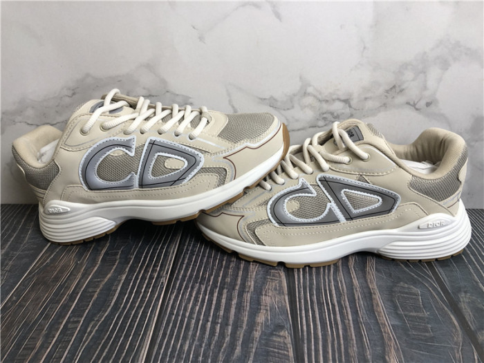 Dior B30 Sneaker Cream Mesh And Technical Fabric Sneaker