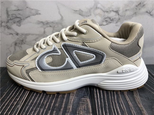 Dior B30 Sneaker Cream Mesh And Technical Fabric Sneaker
