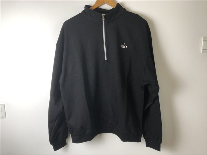 Alo Accolade Black Hoodie And Pants Tracksuit