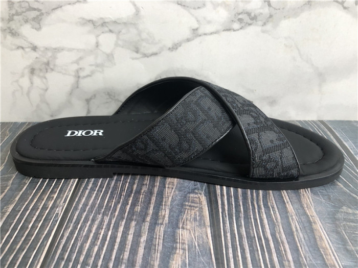 Dior Alias Sandal Black Dior Oblique Jacquard