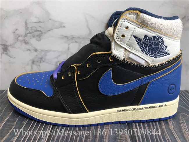 Union La x Fragment x Air Jordan 1 High OG SP Royal