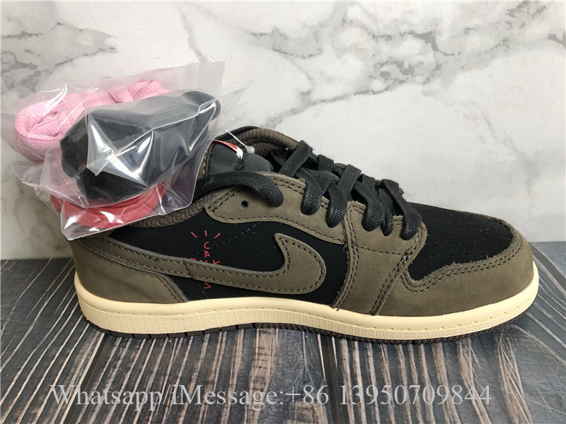Kid Air Jordan 1 Low Travis Scott Children