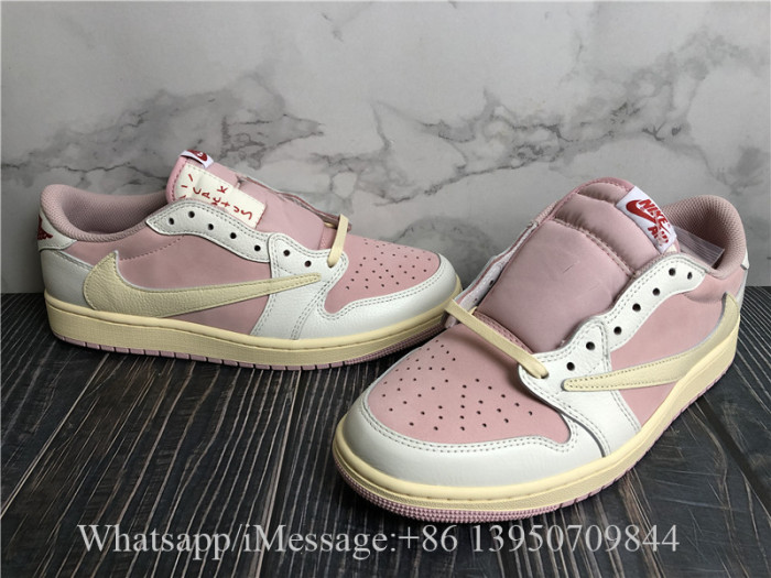 Travis Scott x Air Jordan 1 Retro Low OG Muslin Pink