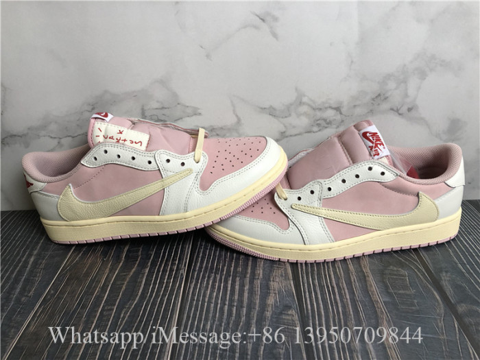 Travis Scott x Air Jordan 1 Retro Low OG Muslin Pink