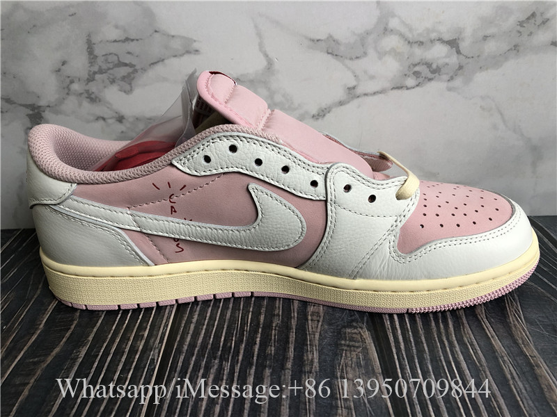 Travis Scott x Air Jordan 1 Retro Low OG Muslin Pink