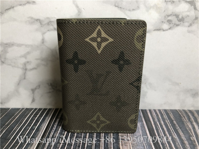 Original Louis Vuitton Pocket Organizer Monogram Heritage Wallet M26971