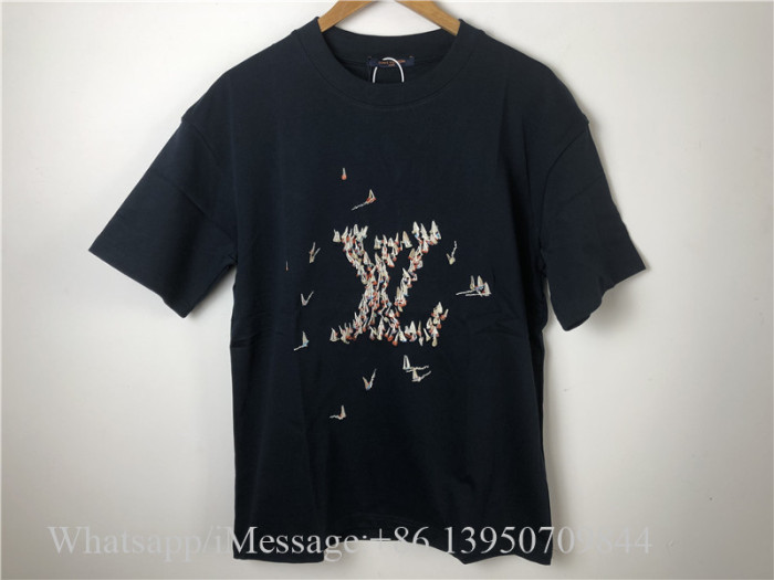 Louis Vuitton Navy Blue Tee Shirt