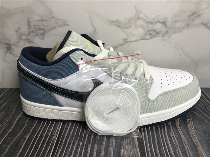 Air Jordan 1 low SE Denim Star Blue