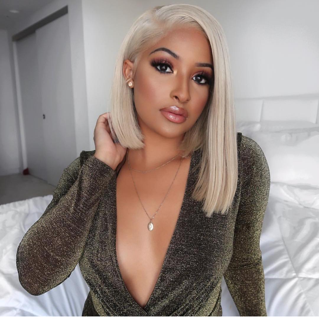 blonde bob wig