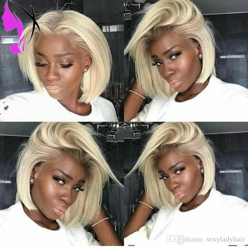 blonde bob lace wig