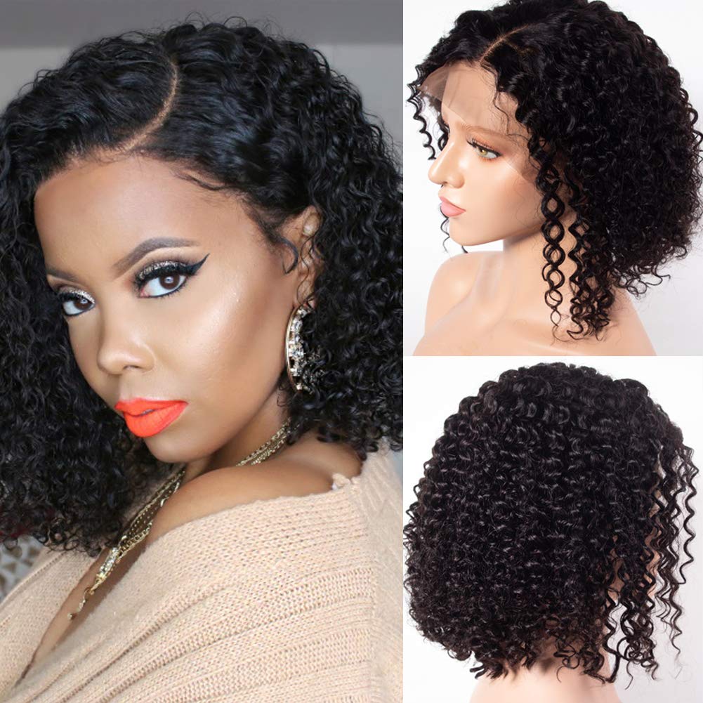 bob wigs with side part