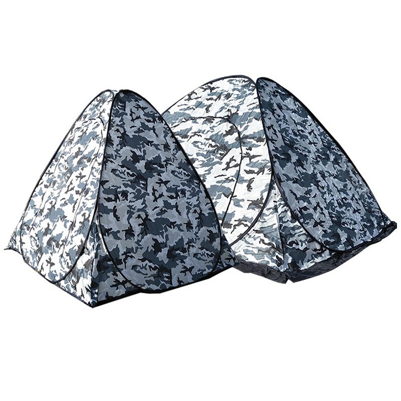 Fishing Outdoor Camouflage Pop Up Tent Automatic Outdoor Portable Hunting Bird Shooting Wash Room Camping Ice Fishing Tent Pop Up Tents