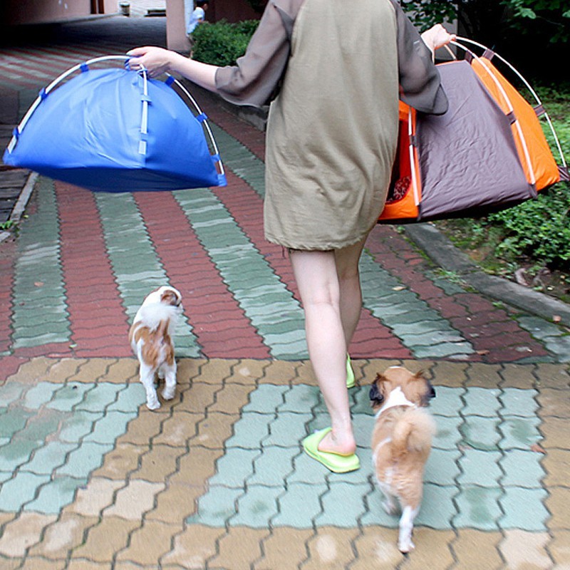 Portable Pet Cat Dog House Foldable Cute Pet Tent Outdoor Indoor