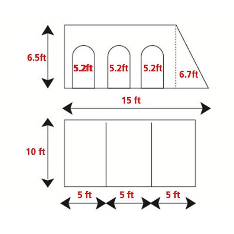 Tentsme Real Foldable And Portable Carports 10x15 Car Garage Tent Car Tents