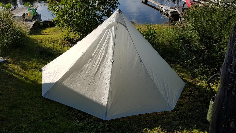 Tentsme Outdoor Camping Lightweight Canvas Teepee Tent With Stove