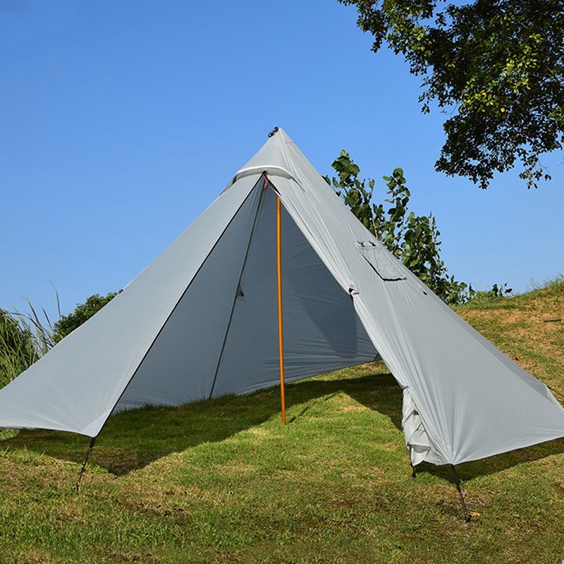 Ultralight 20d Silnylon Teepee Tent With Stove Jack For 3 4 Person