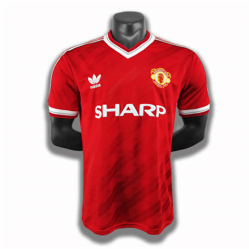 Manchester United Home Retro Jersey 1986/87