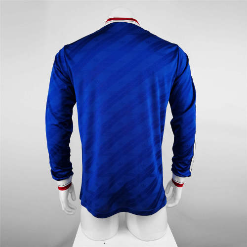 Manchester United Away Long Sleeve Retro Jersey 1986