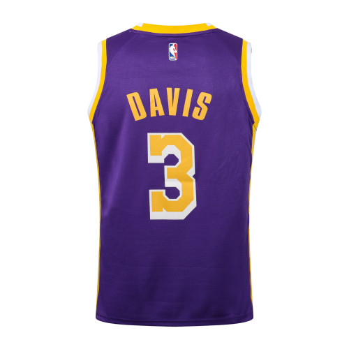 Anthony Davis Los Angeles Lakers Jordan 2020/21 Swingman Jersey - Purple