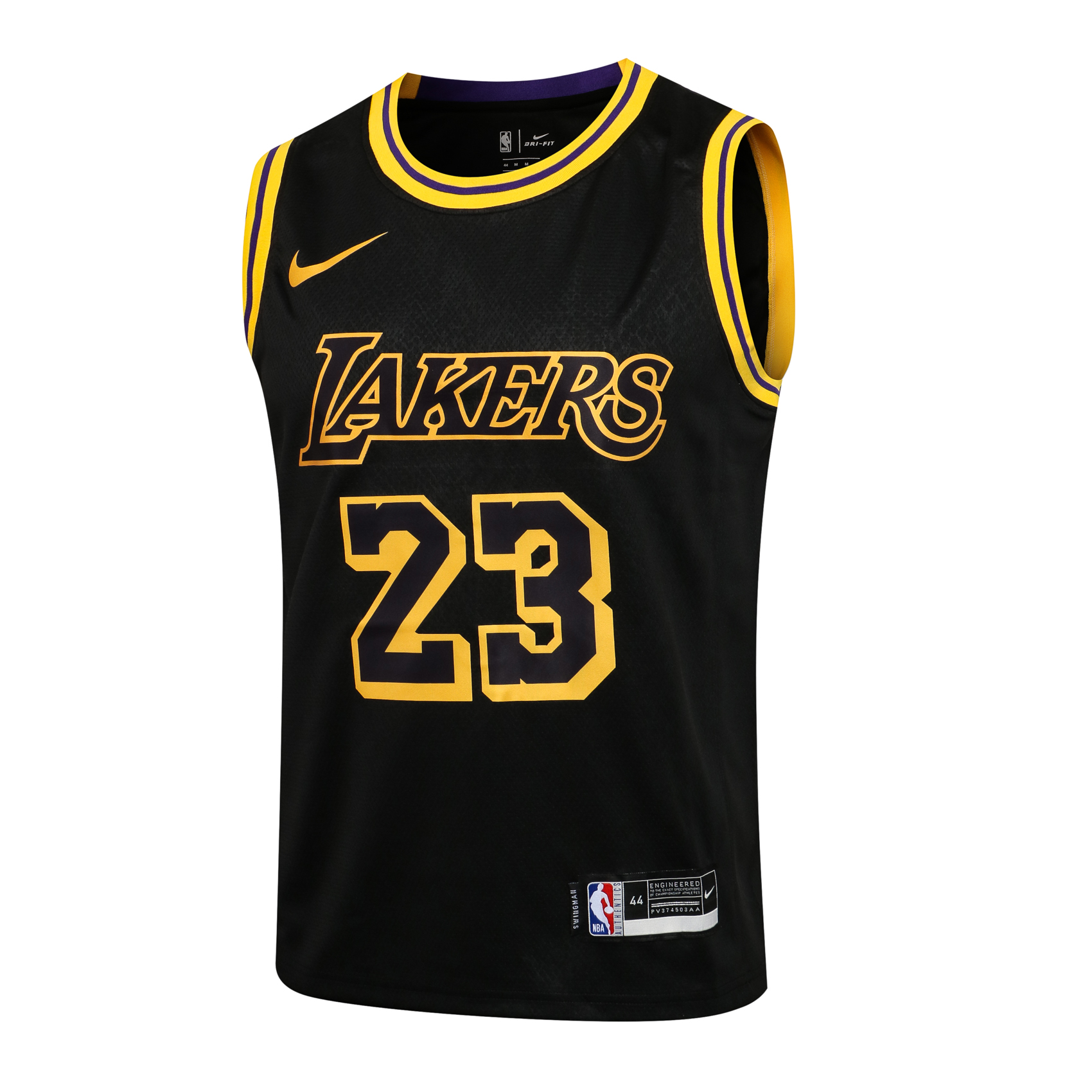 lebron swingman jersey black