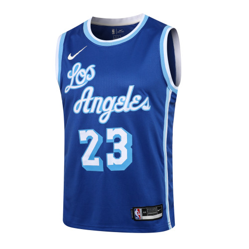 LeBron James Los Angeles Lakers 2020/21 Swingman Jersey - Blue