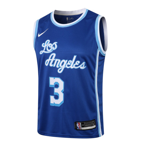 Anthony Davis Los Angeles Lakers Nike 2020/21 Swingman Jersey - Blue