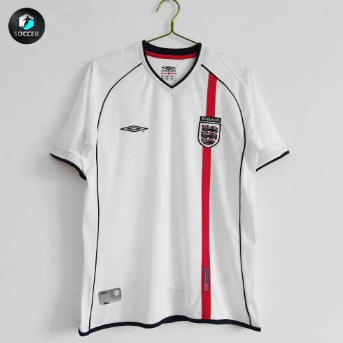 England Retro Home Jersey 2001/03