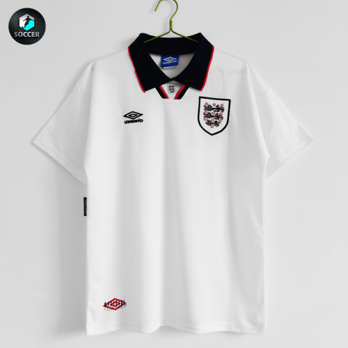 England Retro Home Jersey 1993-95