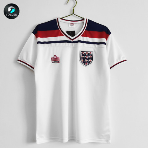 England Retro Home Jersey 1980-83