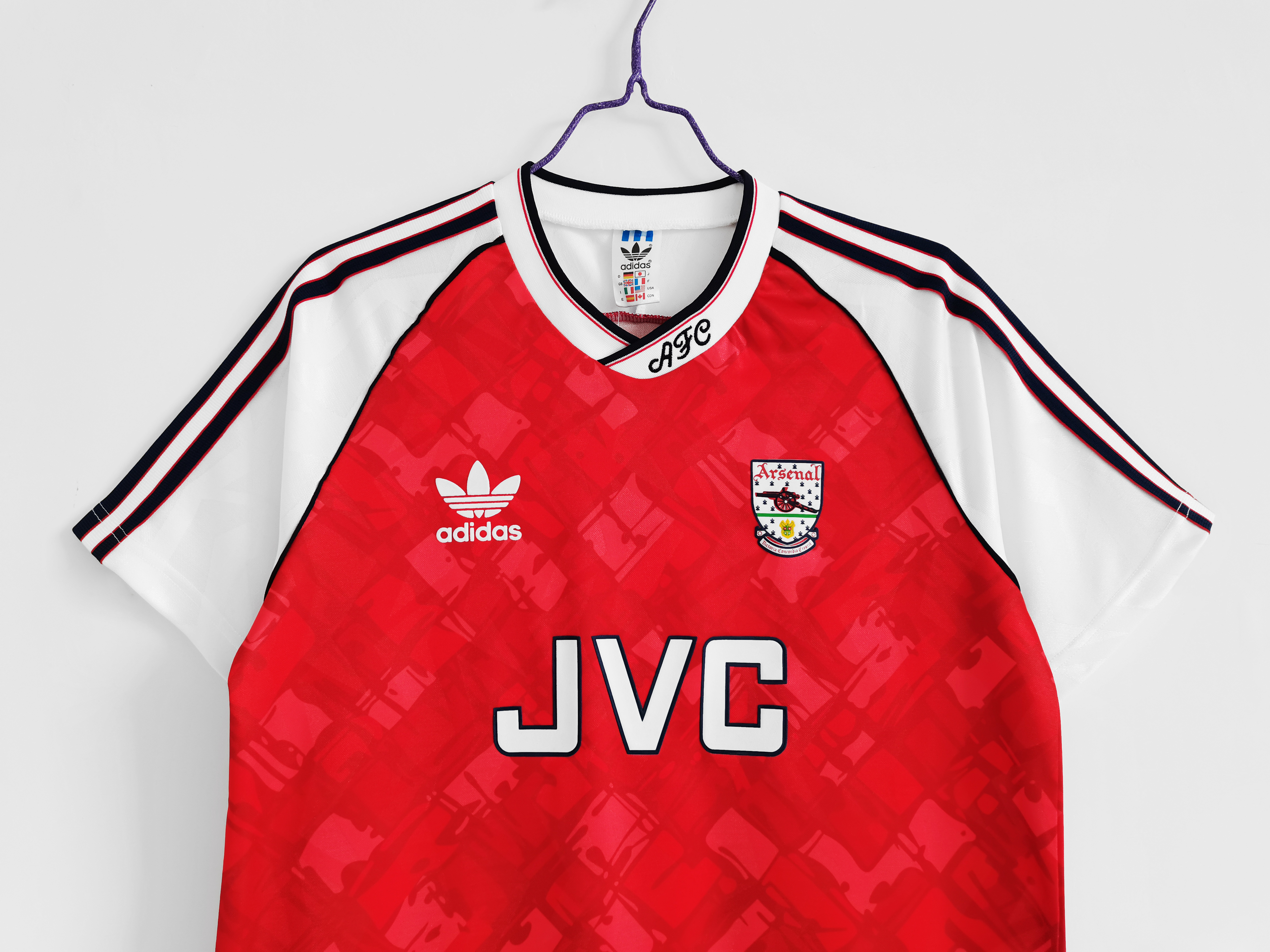 90-92 Arsenal FC retro kits