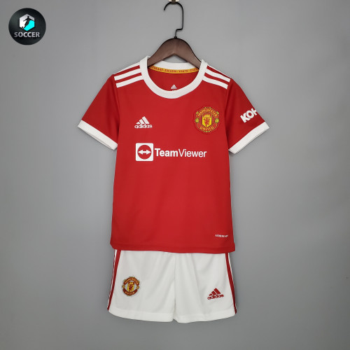 Manchester United Home Kids Jersey 21/22