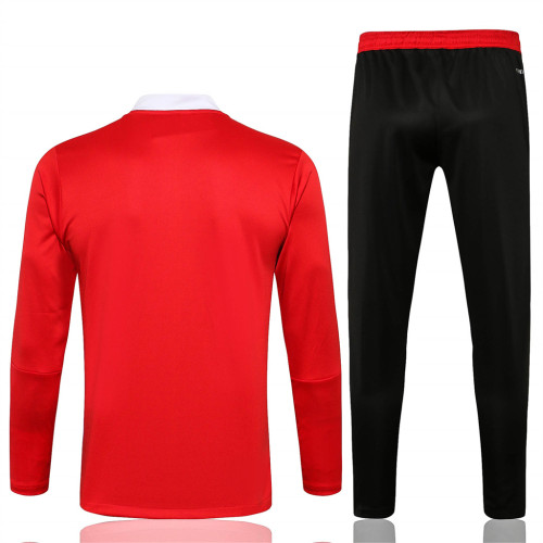 Bayern Munich Training Jersey Suit 21/22 Red