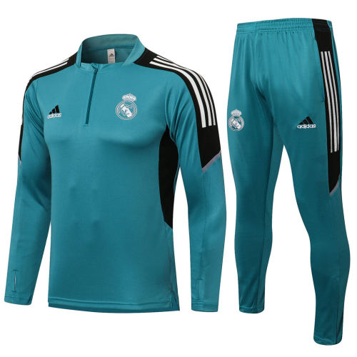 Real Madrid Training Jersey Suit 21/22 Light blue