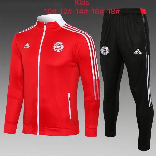 Bayern Munich Kids Training Suit 21/22 Red