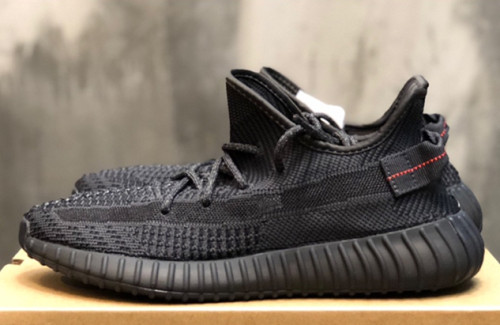 Yeezy Boost 350 V2 Black Reflective Laces