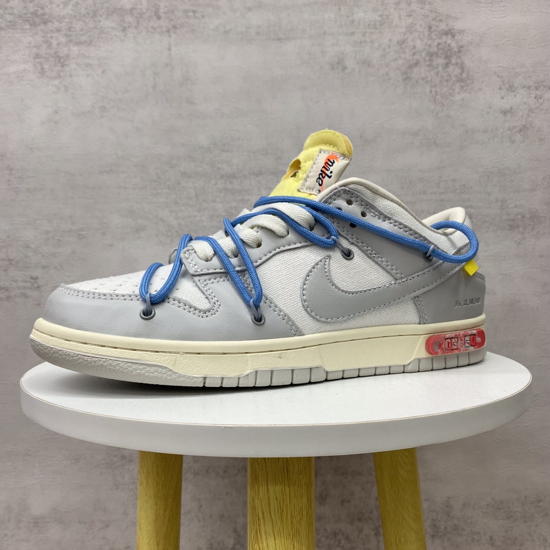 off white blue laces