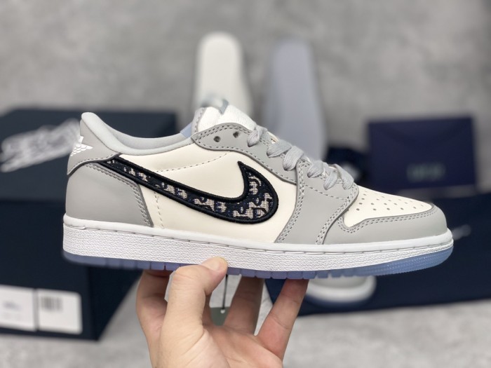 Dior X Air Jordan 1 Low Sports Shoes