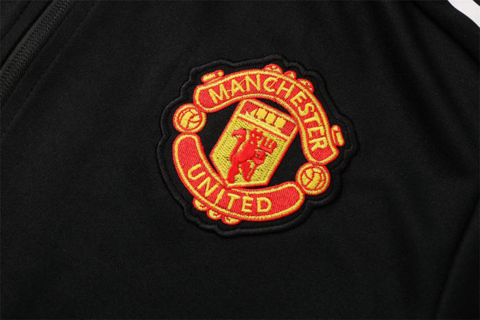 Manchester United Training Jacket 21/22 Black