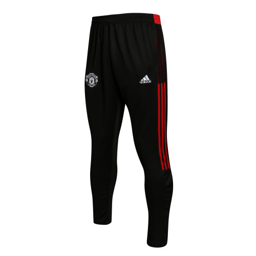 Manchester United Training Pants 21/22 Black Red