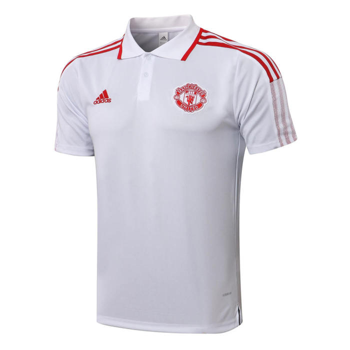 Manchester United POLO Jersey 21/22 White